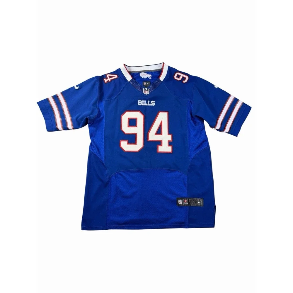 Nike NFL Buffalo Bills Mario Williams #94 On Field Jersey Men's 48 (XL) Blue